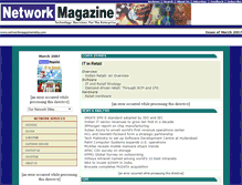 Tablet Screenshot of networkmagazineindia.com
